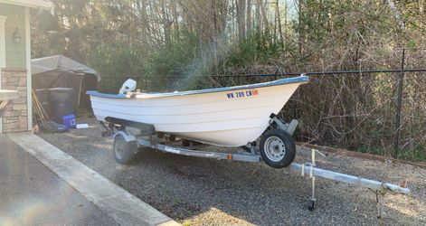 1977 Livingston 15ft Boat & Trailer