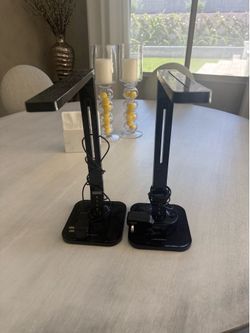 Black desk lamps