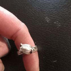 Sterling Silver Lilly Ring