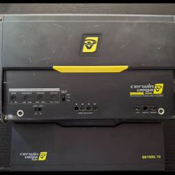 Cerwin Vega S91000.1D Mono block Subwoofer Amplifier Amp 1000 Watt