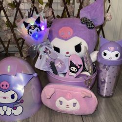 Kuromi Easter basket