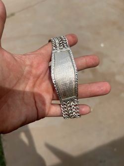 Esclava Plata / Men’s 9.25 Sterling Silver Bracelet