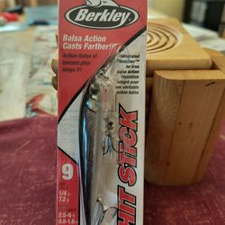 FISHING BERKELEY HIT STICK 1/4 oz JERKY BAIT