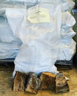40 lb Cherry Cooking Wood Bag