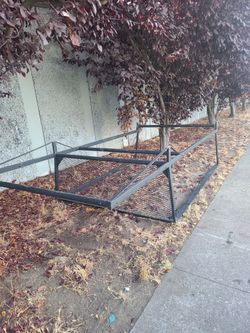 8ft Lumber rack with window guard