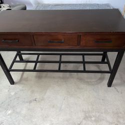 Klaussner International Console Table With Drawers