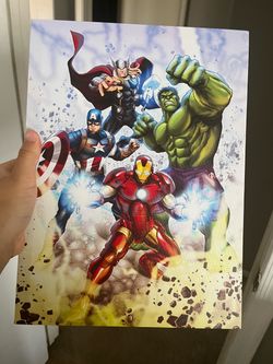 Avengers wall decor