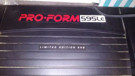 Proform 595le best sale treadmill specs