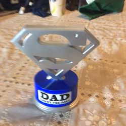 Superman Statue - DAD Saves The Day