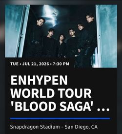 ENHYPEN blood saga VIP tickets