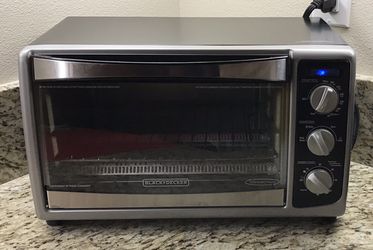 Black & Decker convection countertop oven with Instruction manual & box - toaster  oven for Sale in Irvine, CA - OfferUp