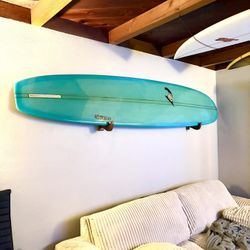 Pristine Longboard Surfboard By Chris Ruddy 9’8”