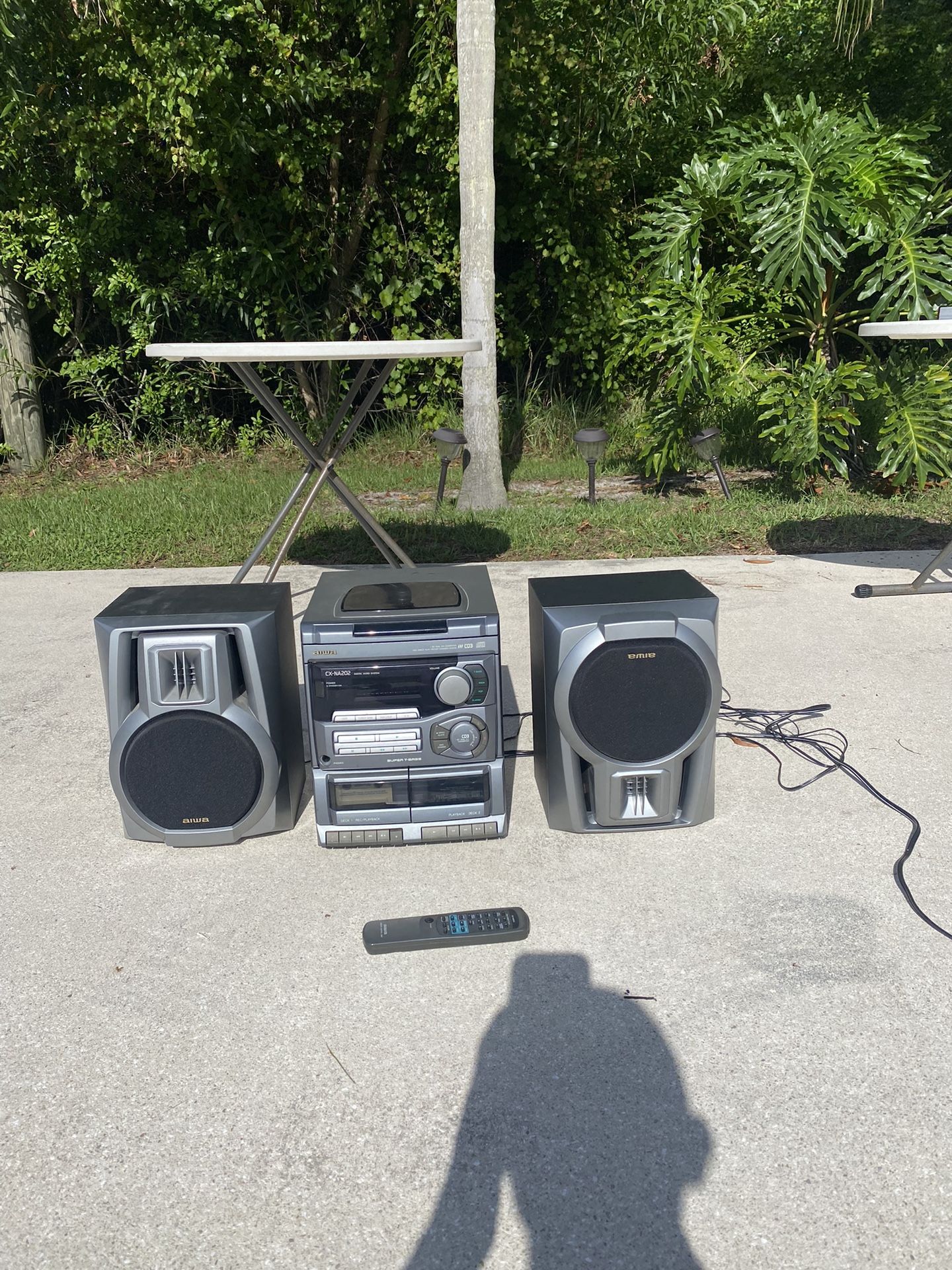 Vintage Aiwa CX-NA202 Stereo System
