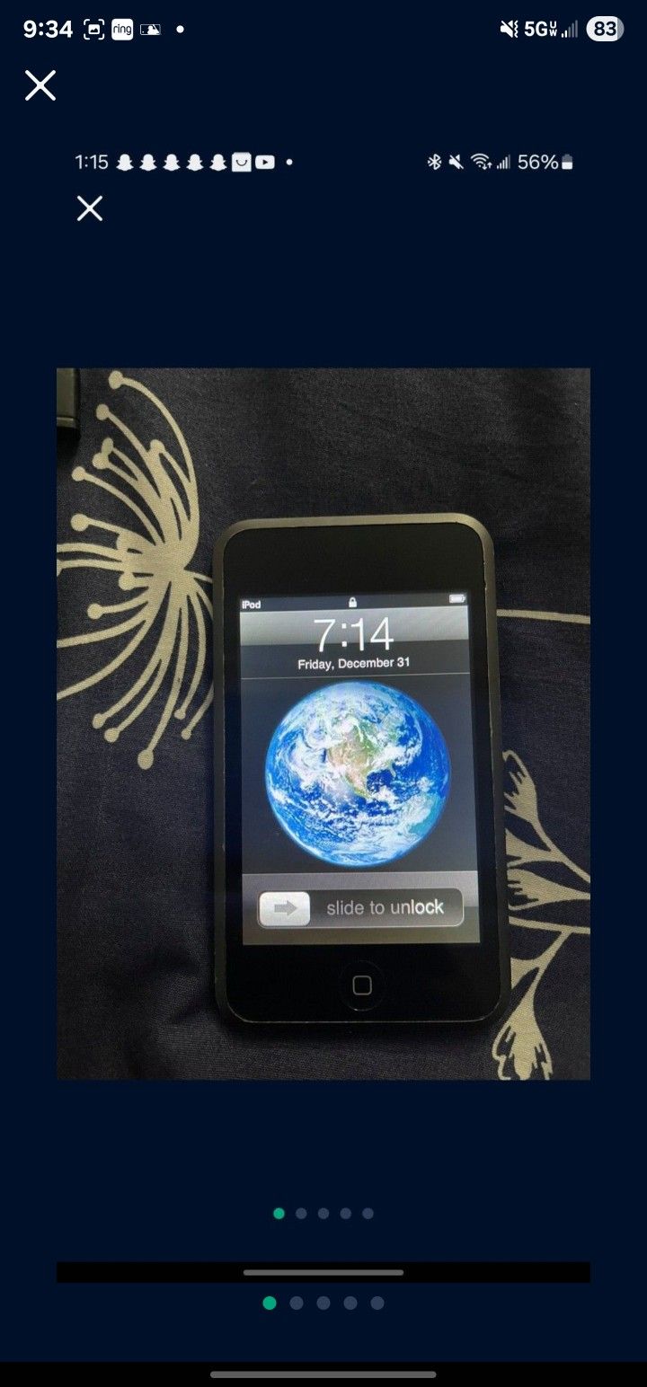 Classic Apple Ipod Touch 16gb