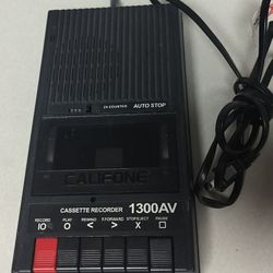 Vintage Califone 1300AV Cassette Recorder 