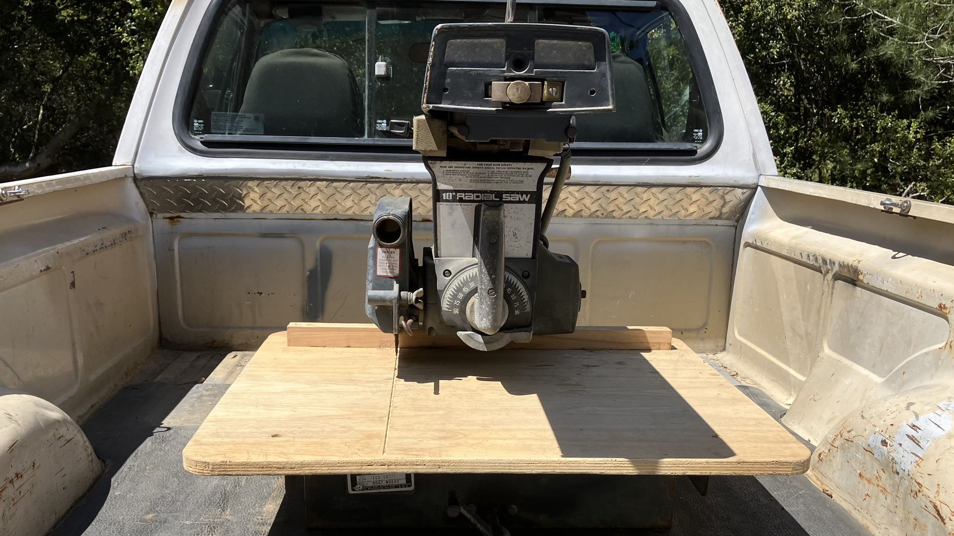 Craftsman 10” Radial Arm Saw