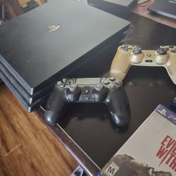 Playstation 4 Pro 6 Games 2 Controllers 