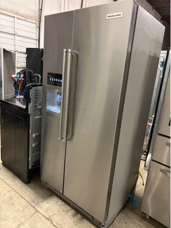 Used fridge Kitchenaid side by side