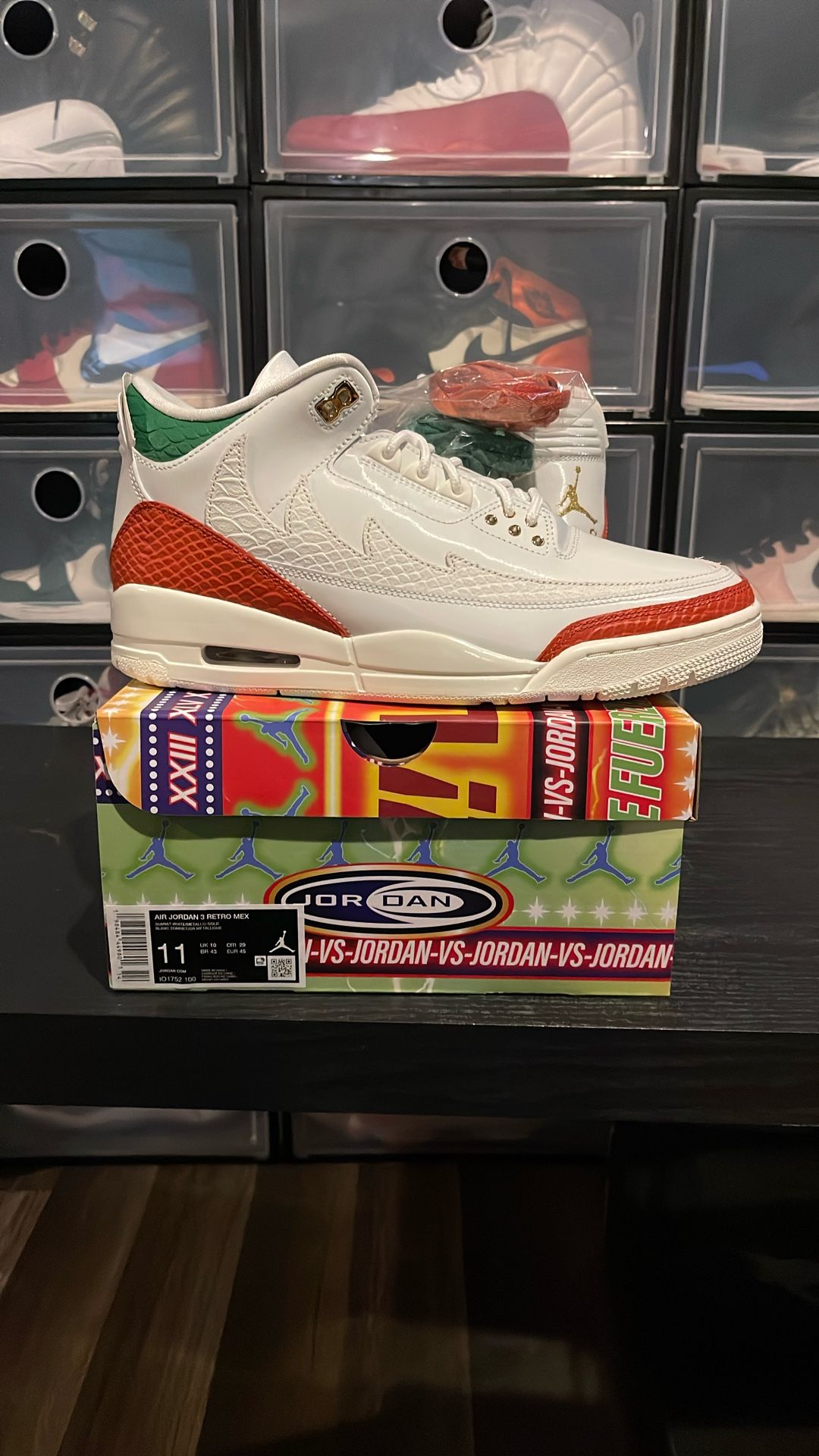 AIR JORDAN 3 RETRO EL VUELO SIZE 11