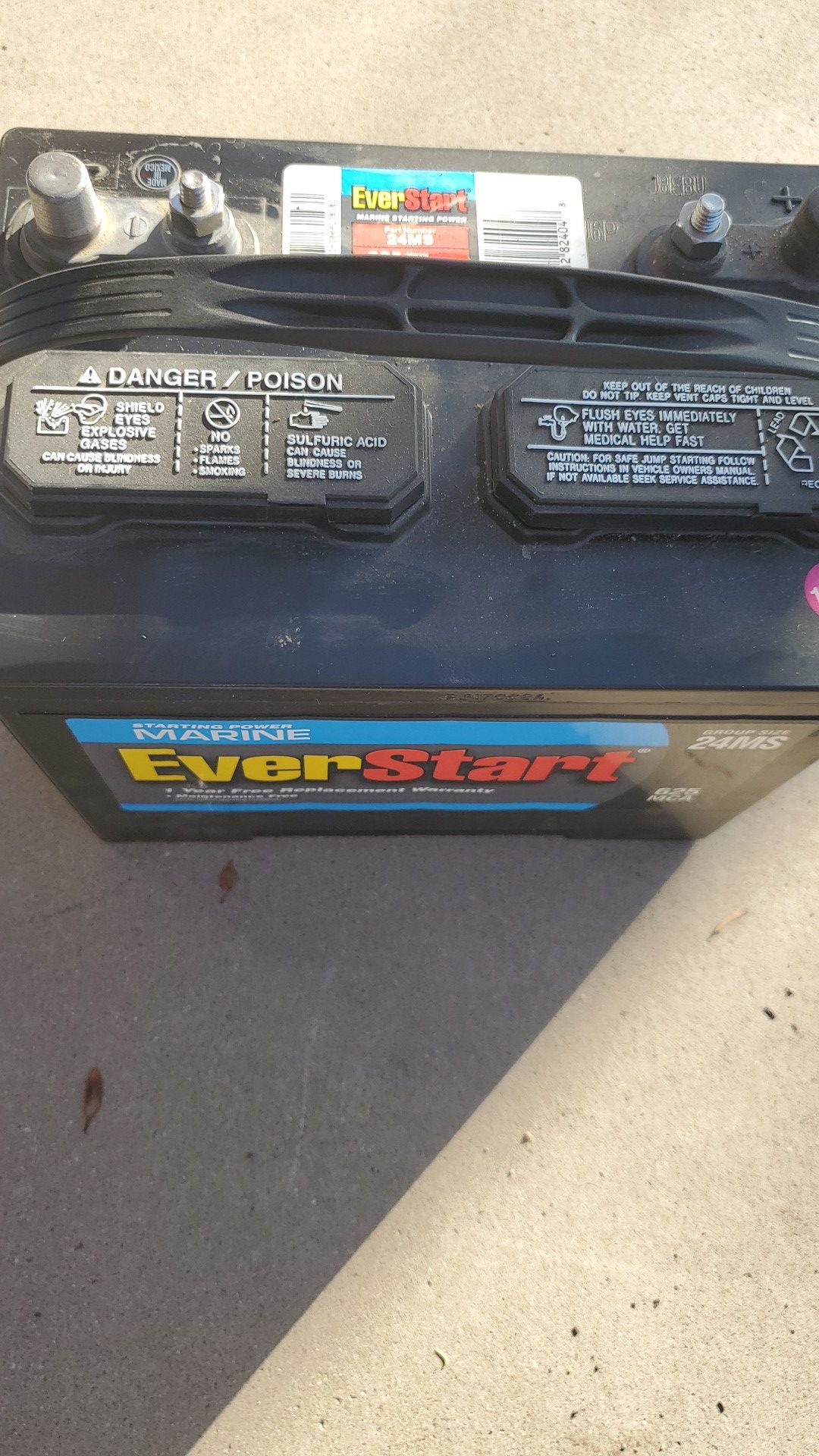 Boat or Rv battery