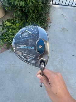 Callaway Ai smoke 3 wood 15 degrees stiff flex standard length
