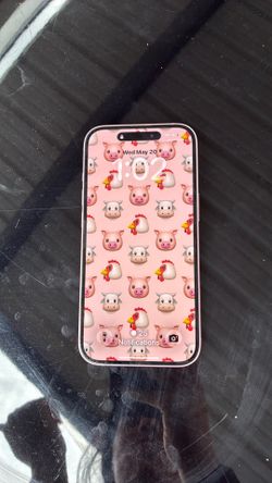 Pink iPhone 15