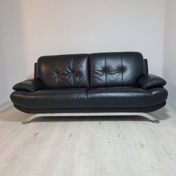 leather sofa and chair