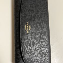 Coach New York Gold  Horse Carriage Leather Envelope Bifold Wallet