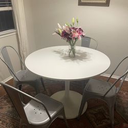 Table And 4 Chairs 
