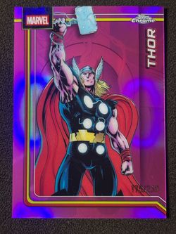 THOR 2026 TOPPS CHROME MARVEL PINK REFRACTOR #177 /250