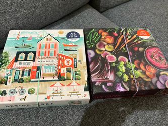 Two Gallison 500 Piece puzzles