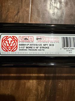 Lion Tx2500 hydraulic cylinder