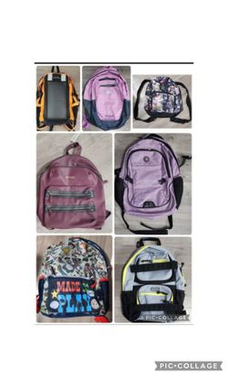 Backpacks - see description