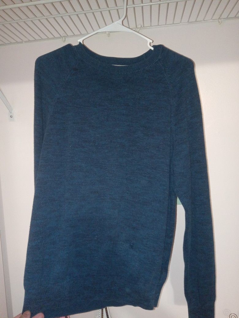 Mens Tommy Hilfiger Sweater Size Medium Blue Colorway