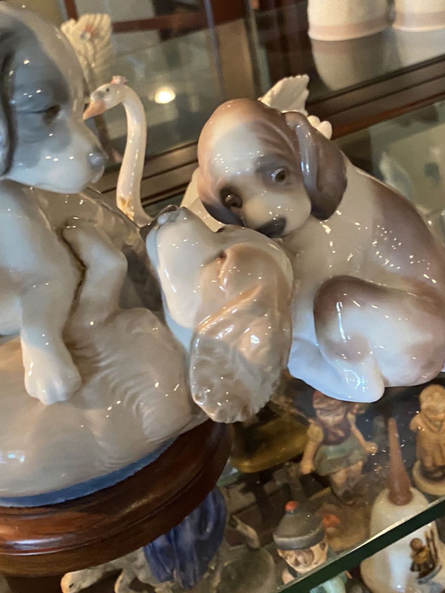 Lladro And Nao By Lladro Dog Statue