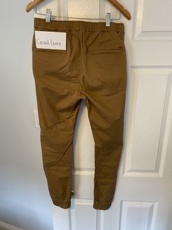 California Republic Bullhead Skinny Khaki Jogger Pants Small for