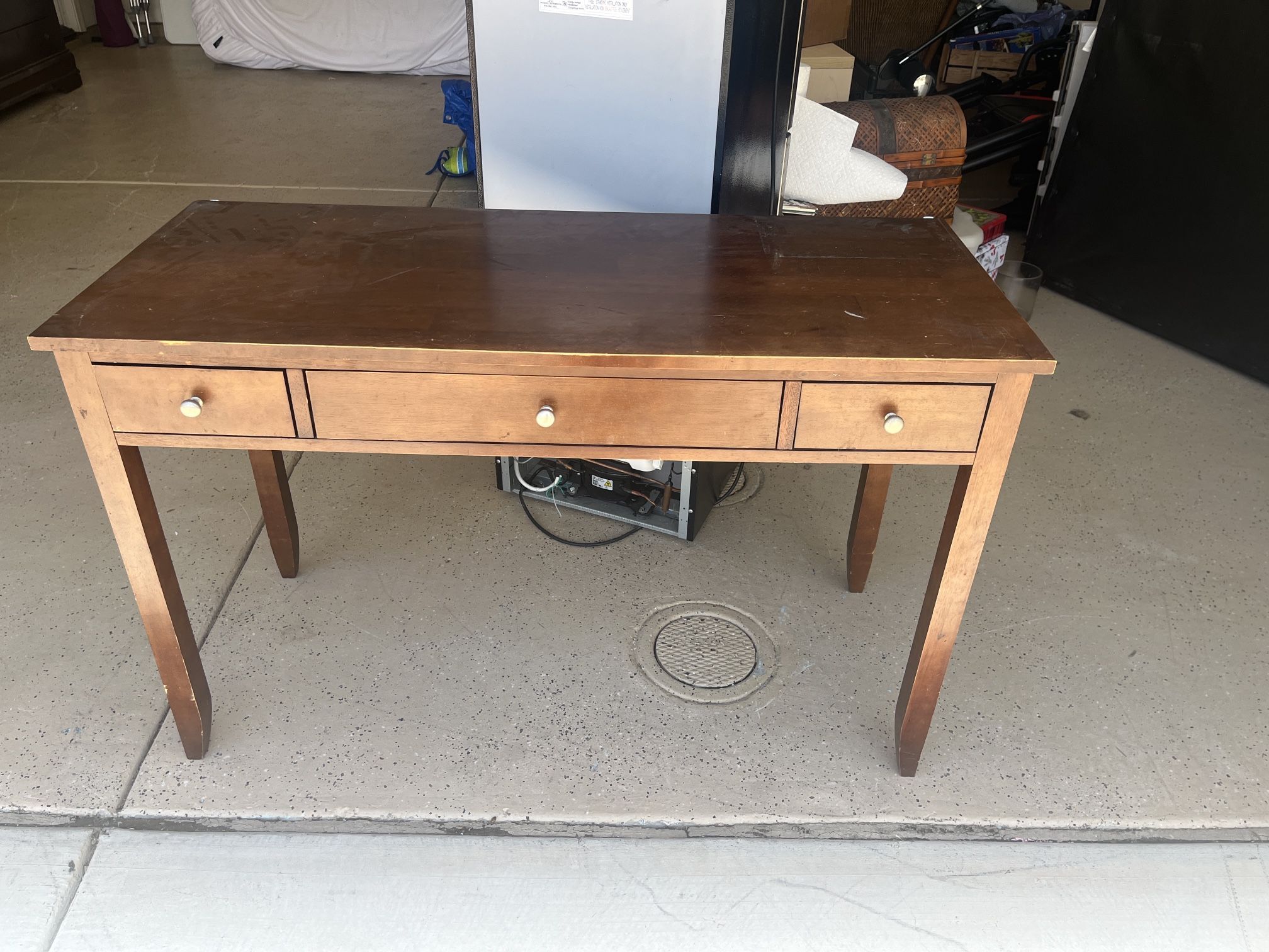 Free Desk With Hutch -ready For Refinishing