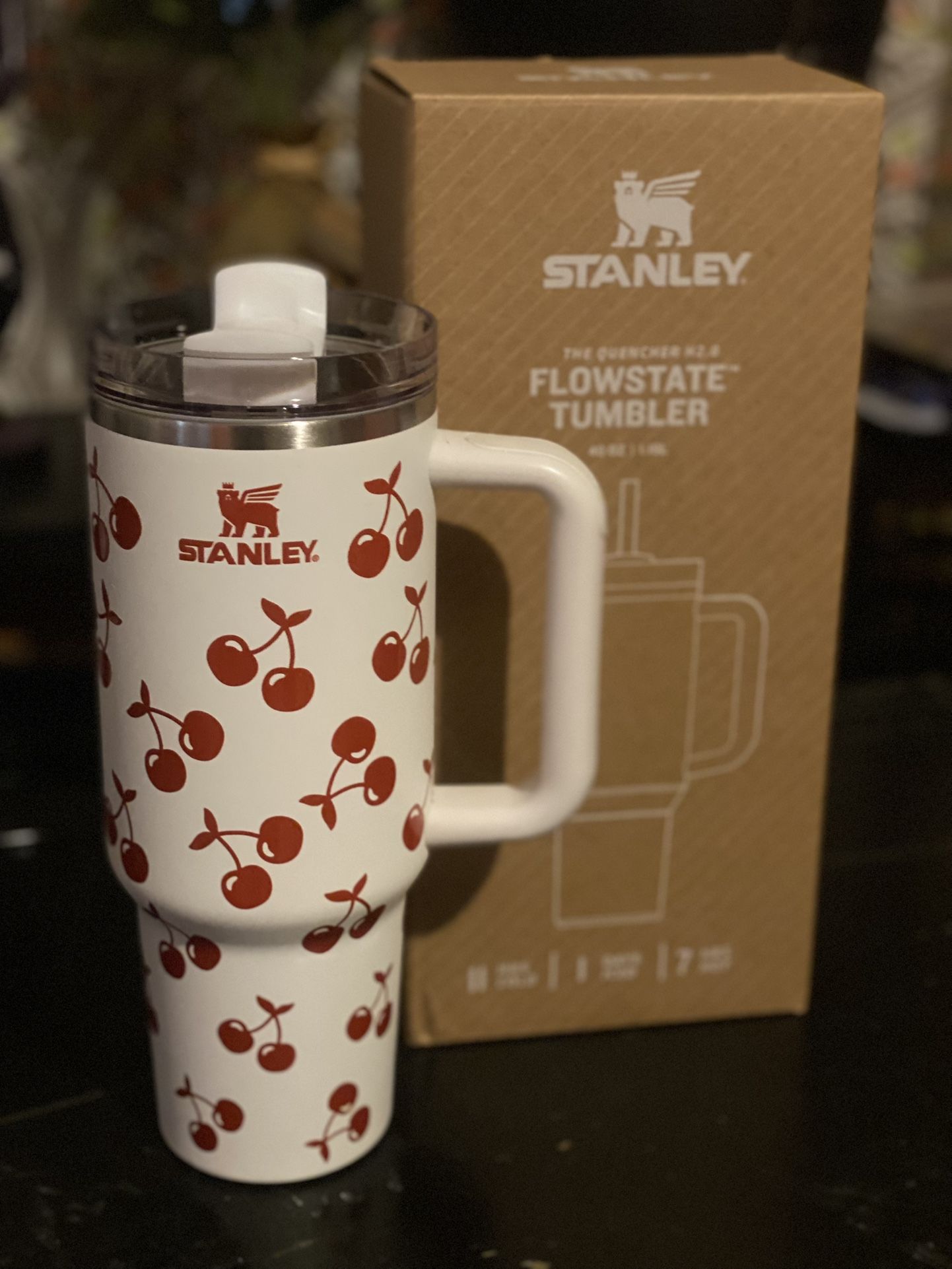 Red Leaf Cherry π stanley Tumbler 40oz