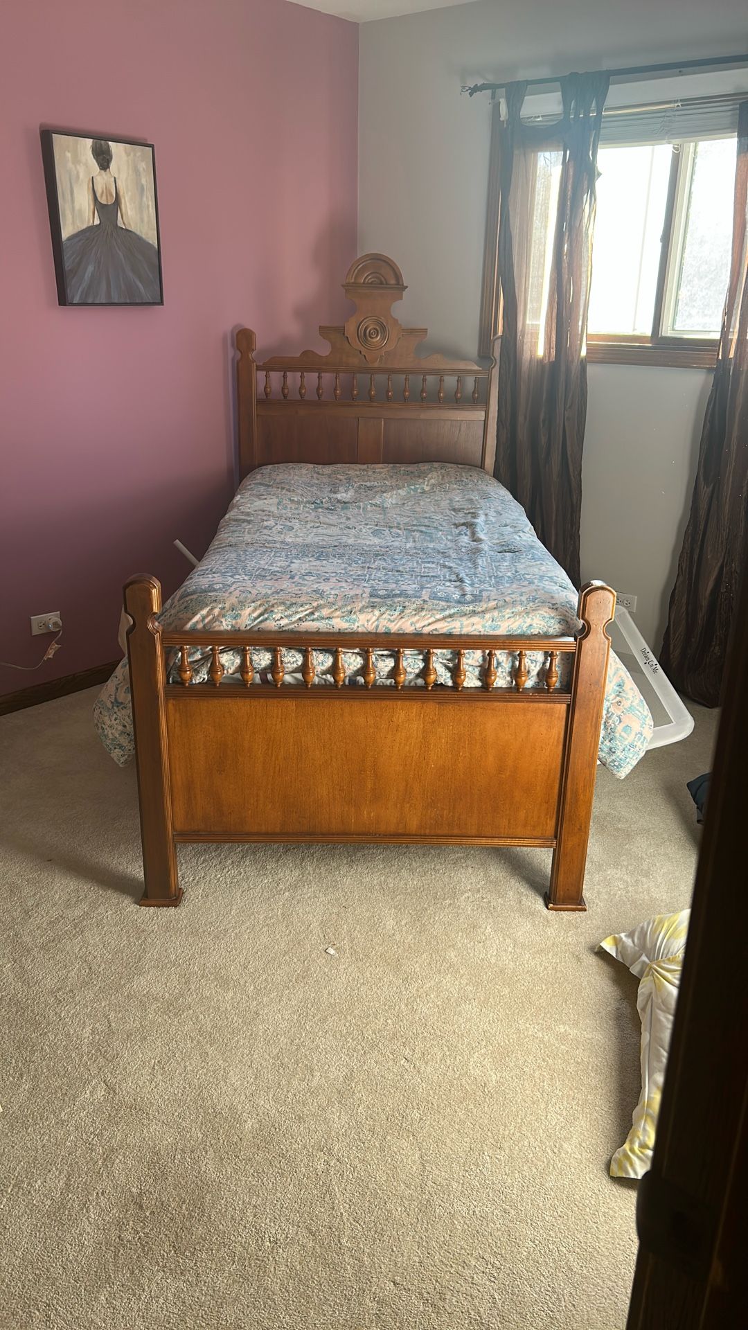Twin Bed Frame/dresser