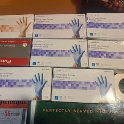 McKesson Confiderm 6.5CX Exam Glove Powder Free LARGE 14-678C 100 per Box