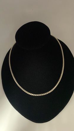 S925 29.7G 24” Round Box Chain