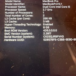 Mac Book Pro 