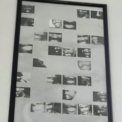 Frank Ocean Channel Orange Official Double Sided Smiles Poster 16" x  24” FRAMED