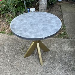 End And Side Table Concrete Look
