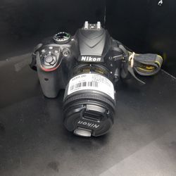 Nikon D3400 w/ 18-55mm Lens