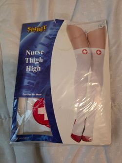 Nurse Thigh High Stockings