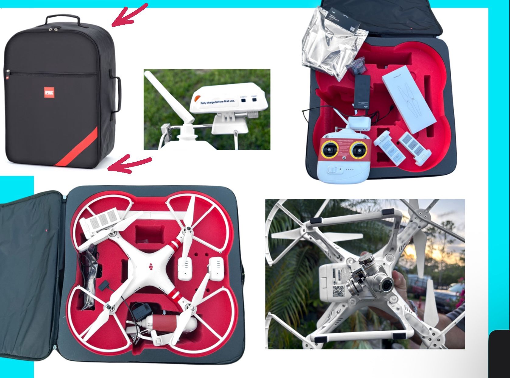 New DJI Phantom 3 Standard Quadcopter Camera Aircraft
