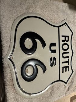 Route 66 sign