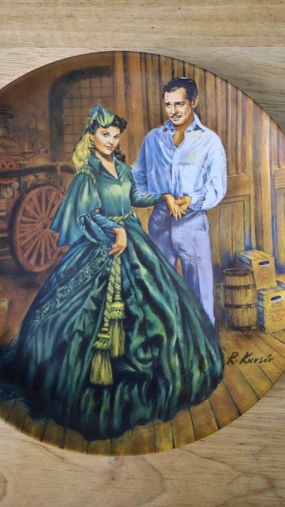 Gone with the Wind Plate#325 F