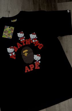 HELLO KITTY X BAPE TEES